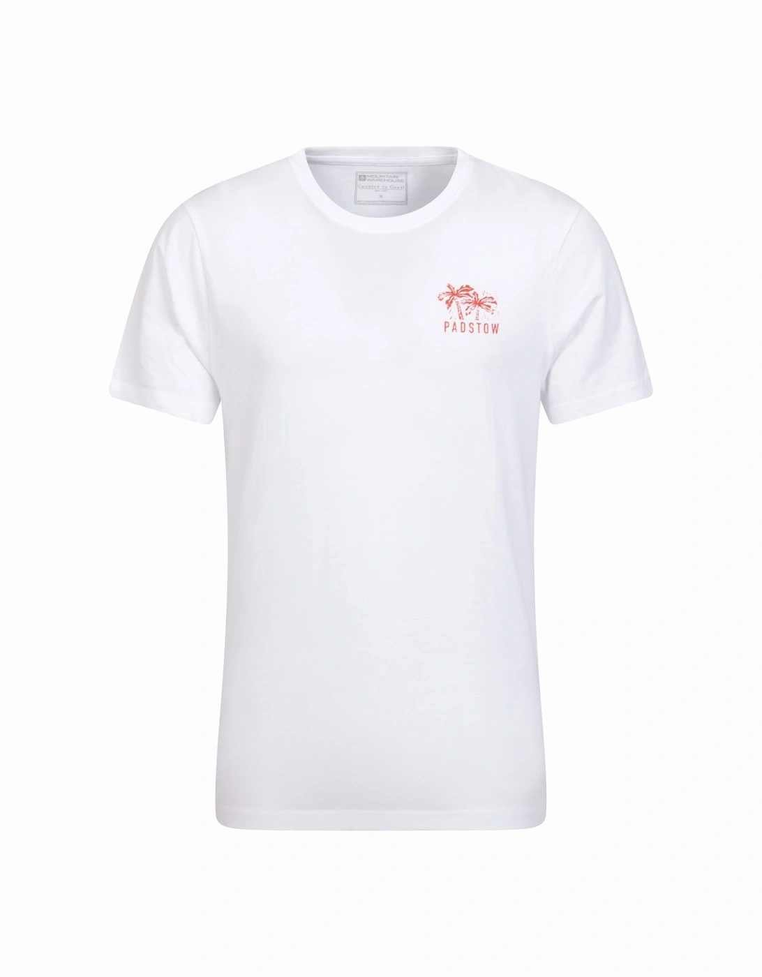 Mens Padstow Printed Organic T-Shirt, 5 of 4