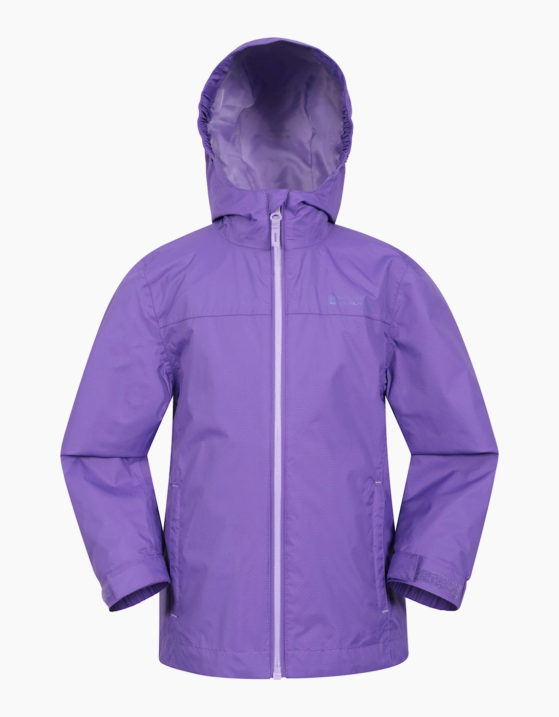 Mountain Warehouse Unisex Purple Childrens/ Torrent Taped Seam Waterproof Jacket - Size: 5 Years/6 Years Kids