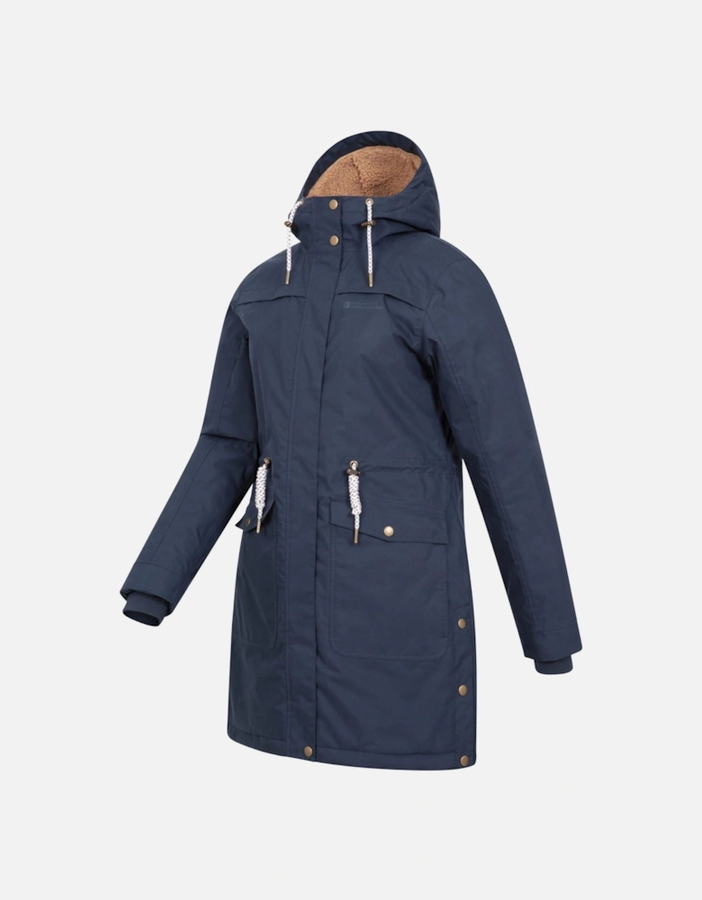Womens/Ladies Acorn Waterproof Borg Lined Padded Parka
