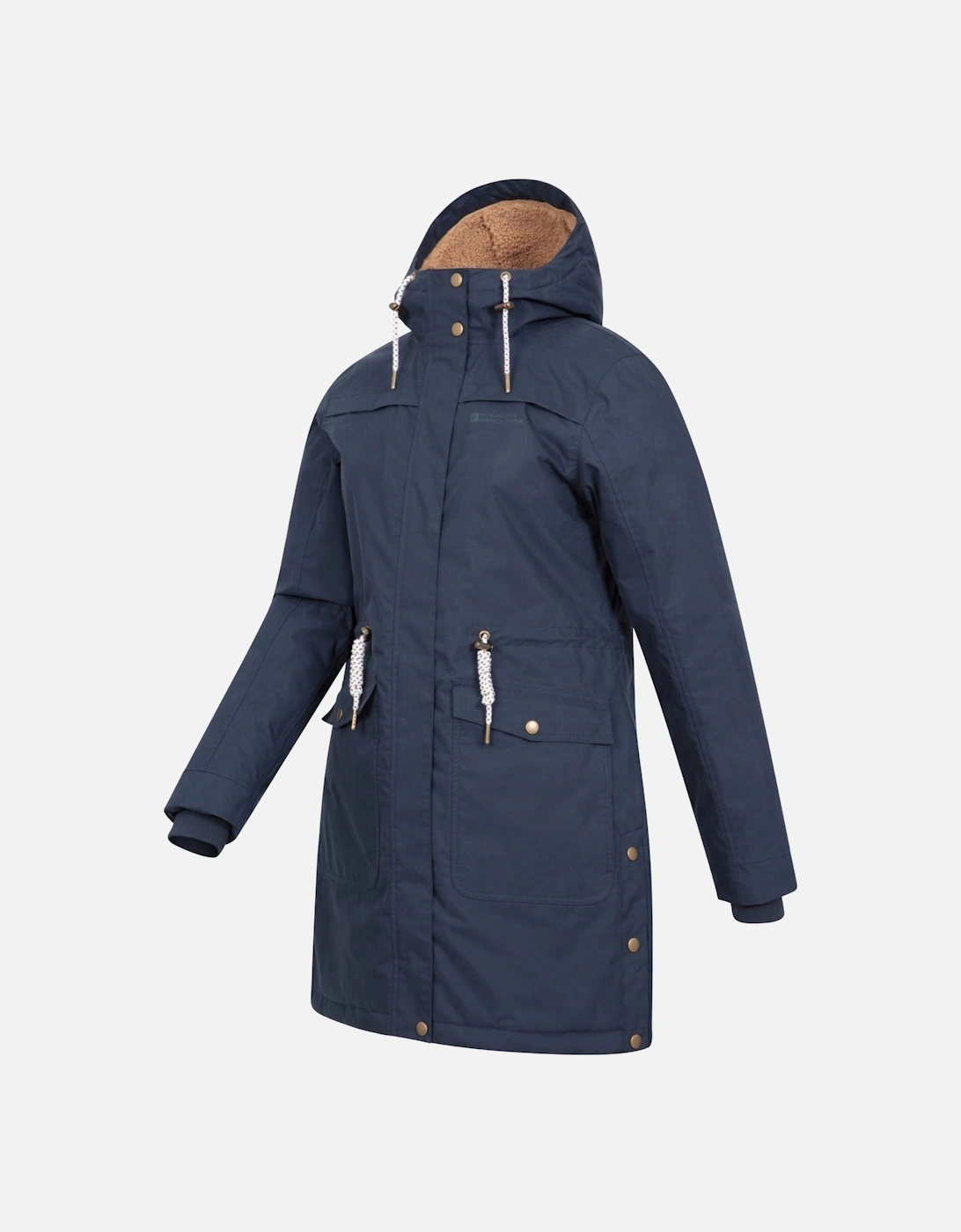 Womens/Ladies Acorn Waterproof Borg Lined Padded Parka