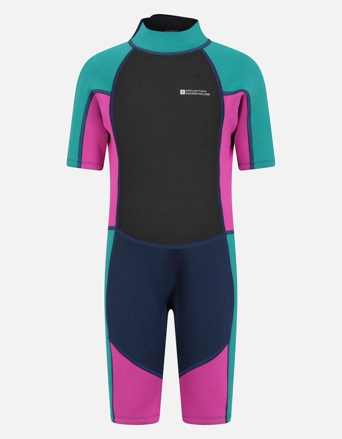 Childrens/Kids Contrast Panel Wetsuit, 5 of 4