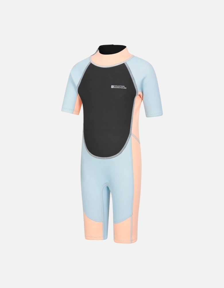 Childrens/Kids Contrast Panel Wetsuit