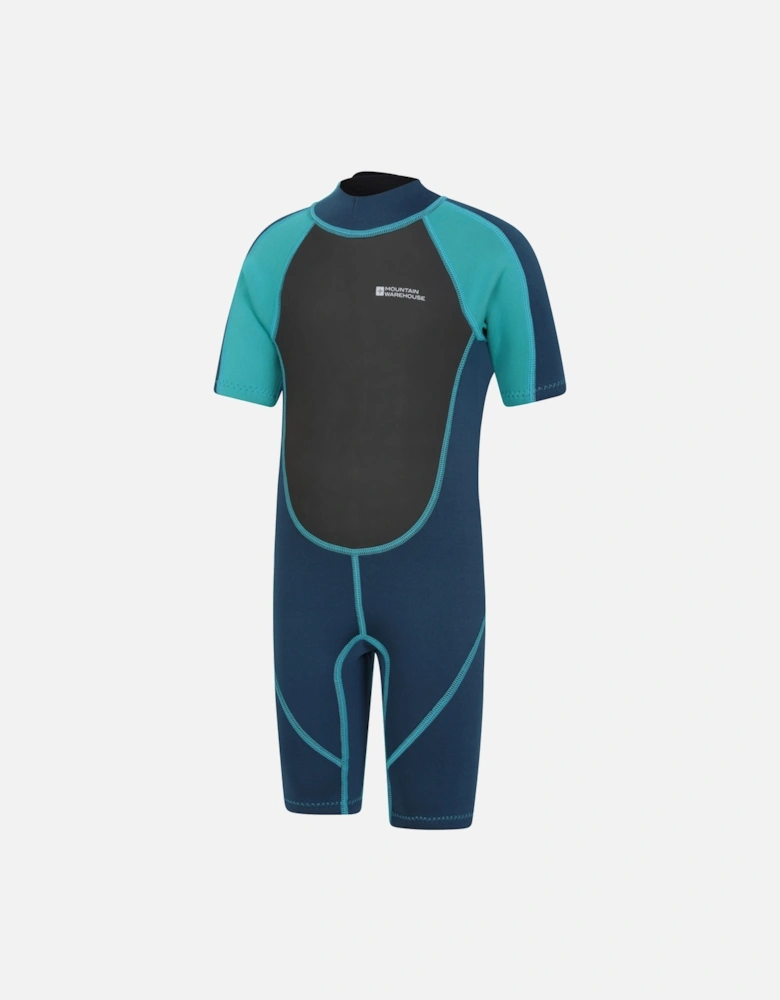 Childrens/Kids Contrast Panel Wetsuit