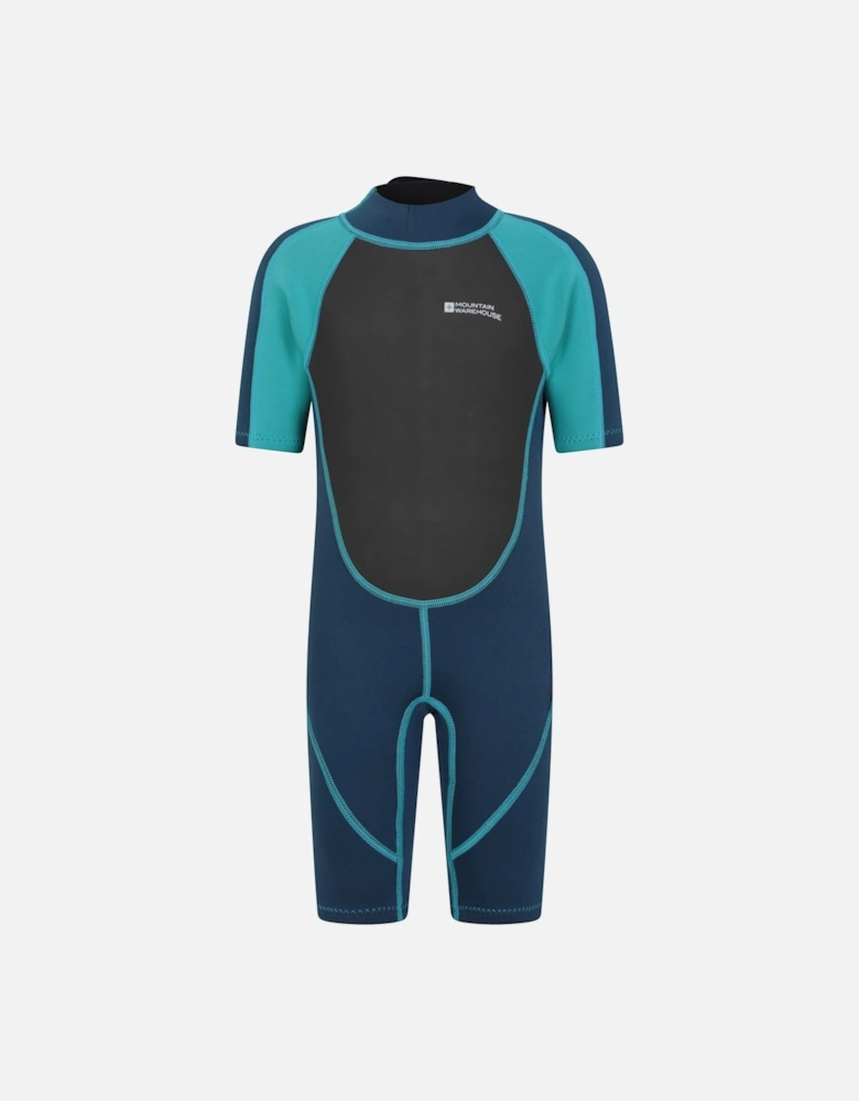 Childrens/Kids Contrast Panel Wetsuit