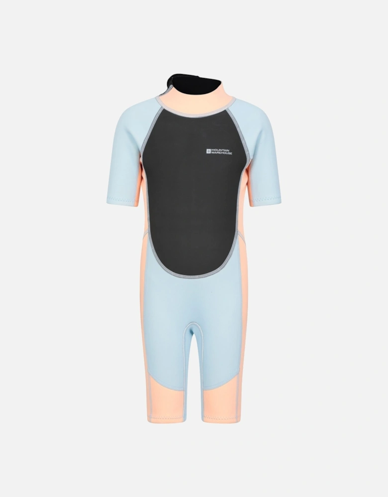 Childrens/Kids Contrast Panel Wetsuit