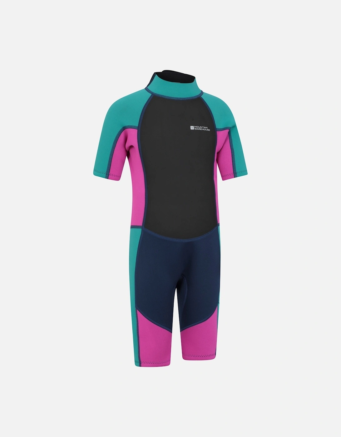 Childrens/Kids Contrast Panel Wetsuit