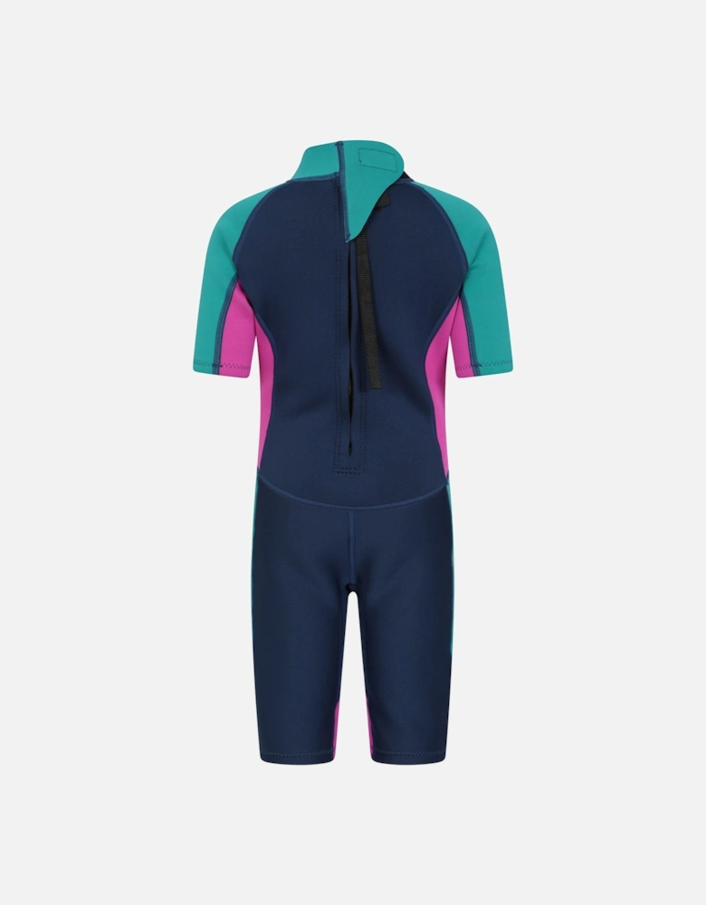 Childrens/Kids Contrast Panel Wetsuit