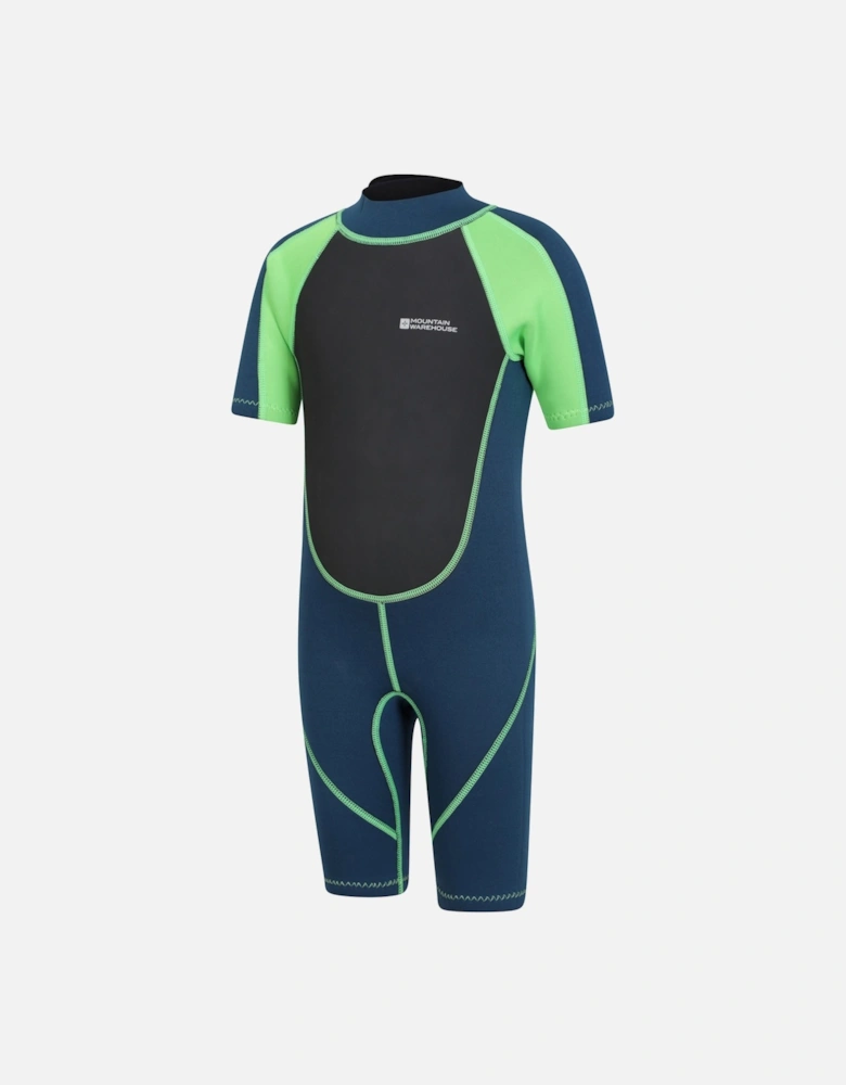 Childrens/Kids Contrast Panel Wetsuit