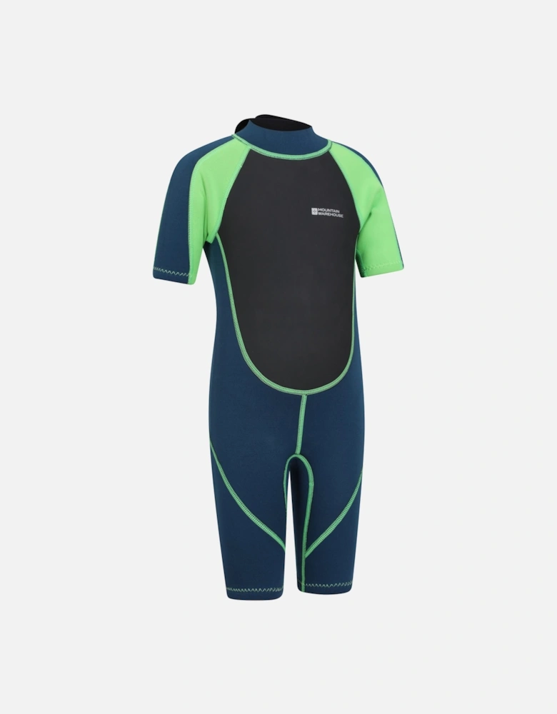 Childrens/Kids Contrast Panel Wetsuit