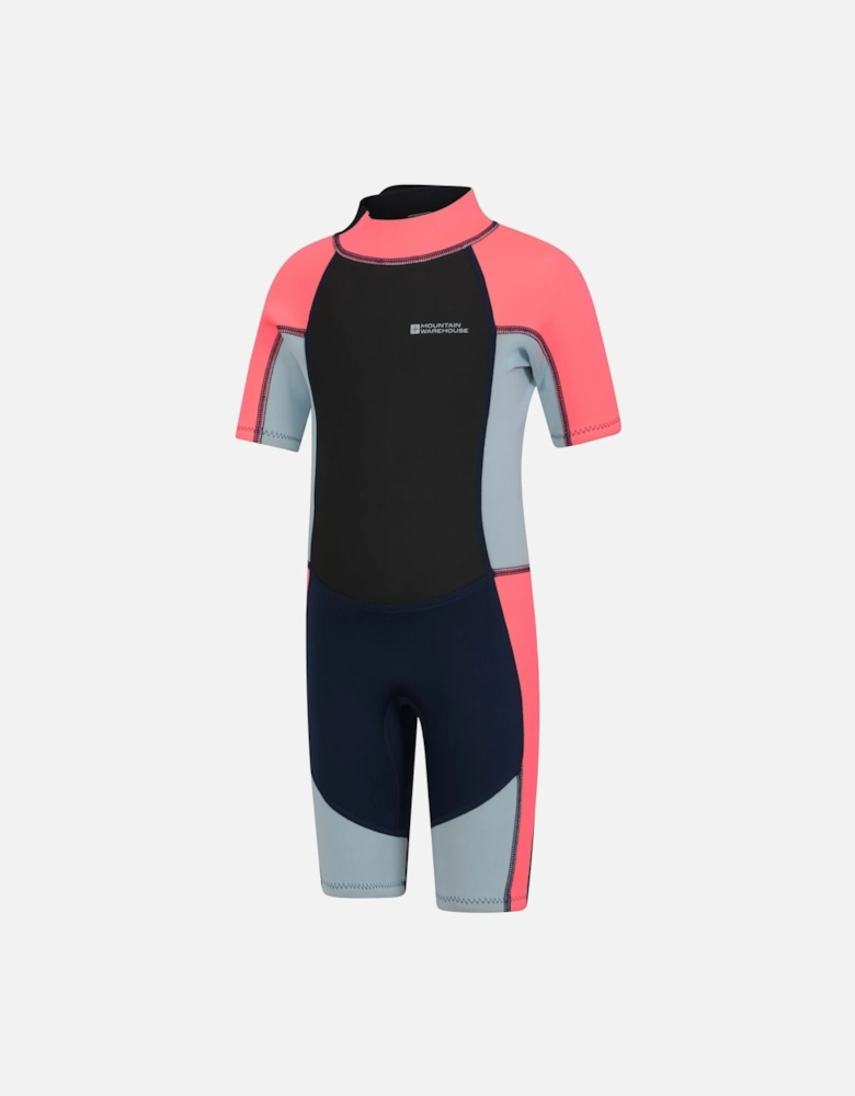 Childrens/Kids Contrast Panel Wetsuit