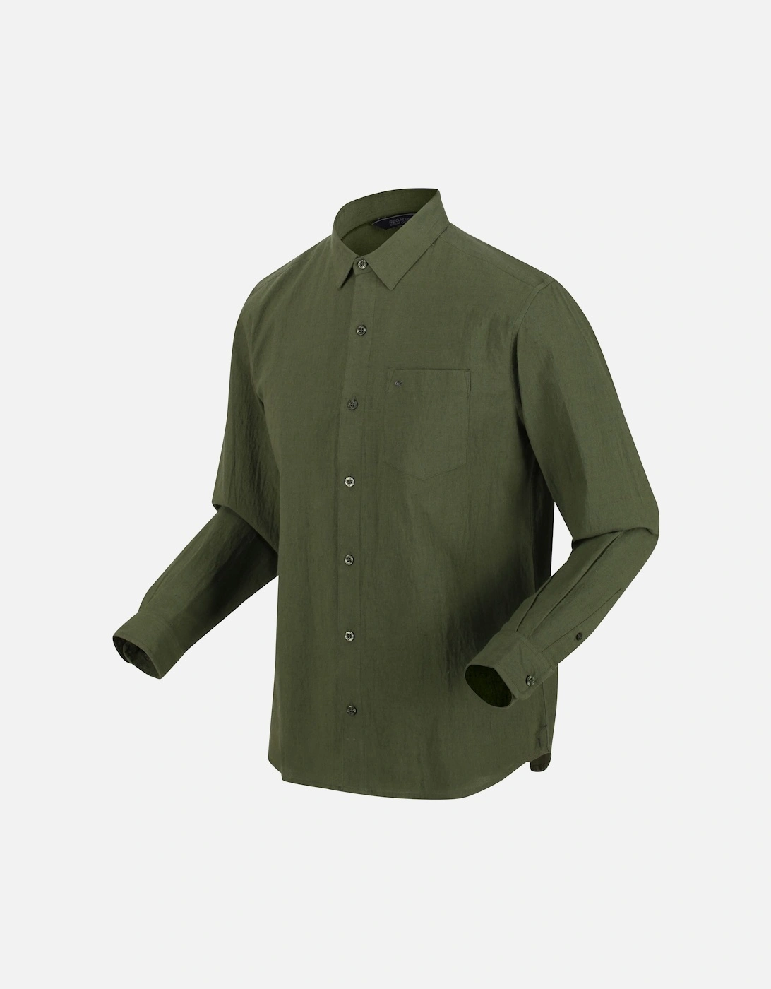 Mens Brycen Linen Shirt