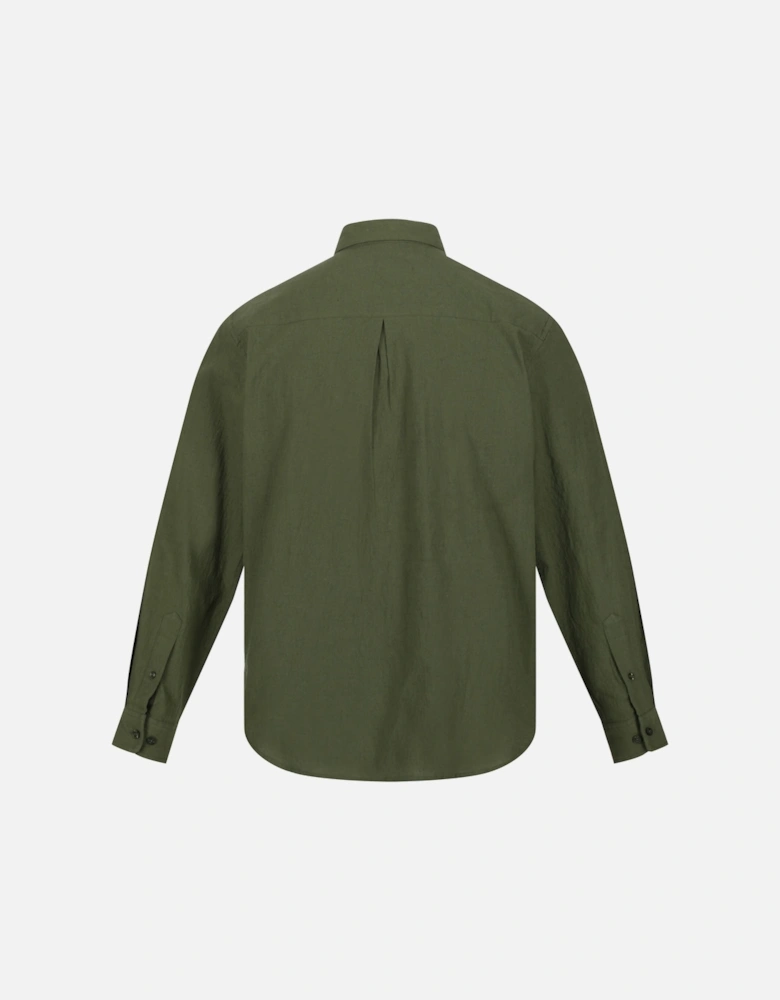 Mens Brycen Linen Shirt