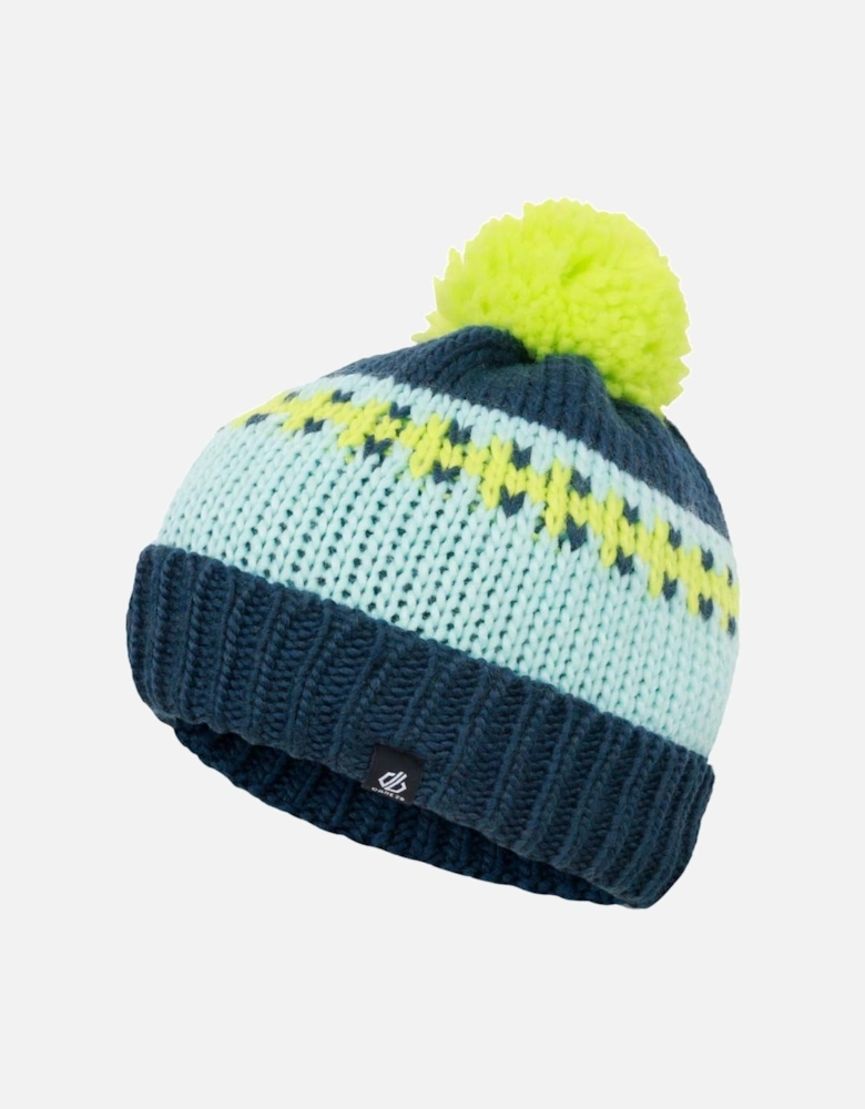 Boys Boffin II Fleece Lined Pom Pom Beanie Hat