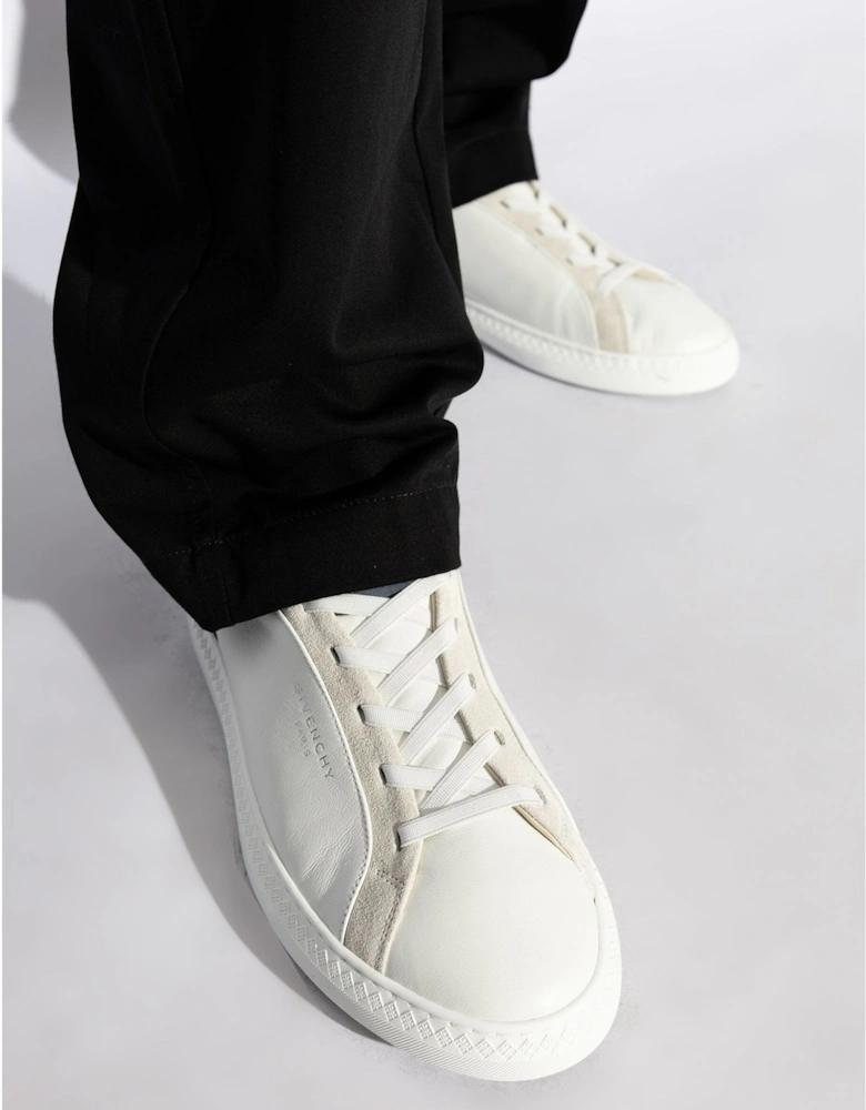 G Set Low Top Elastic Sneaker White