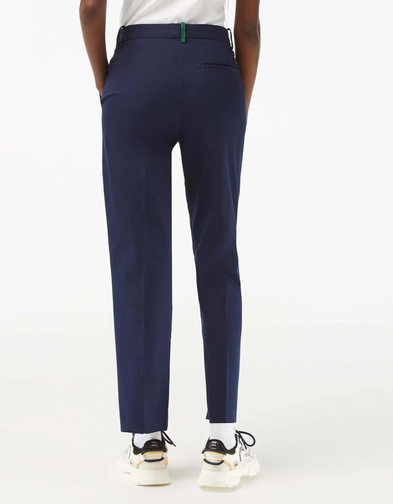 Classic Slim Fit Stretch Cotton Trousers