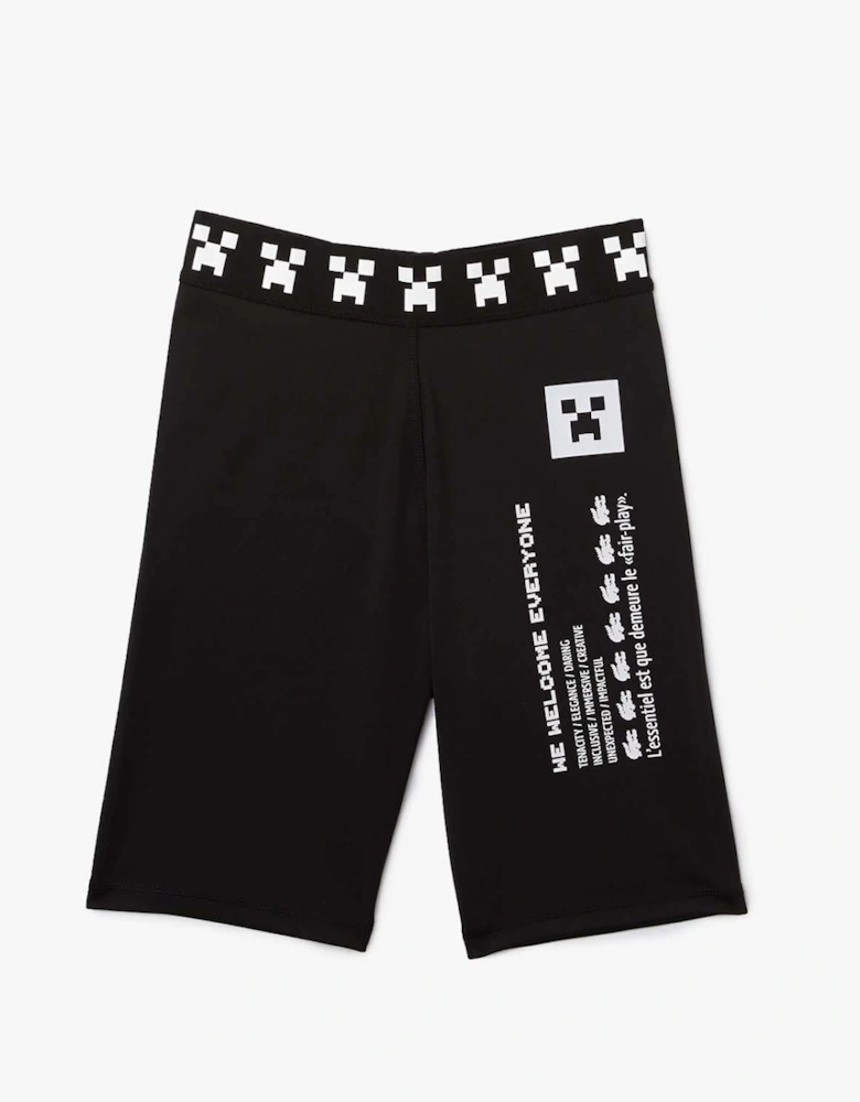 Live x Minecraft Bike Shorts