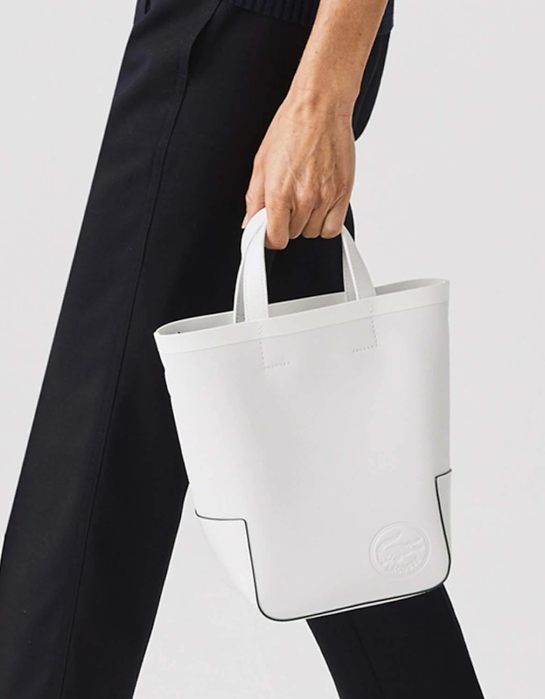 The Court Piqué Canvas Tote Bag