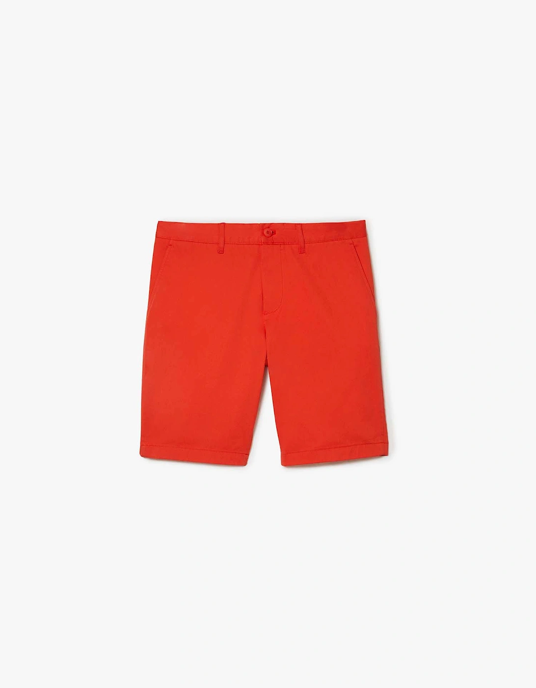 Slim Fit Stretch Cotton Bermuda Shorts