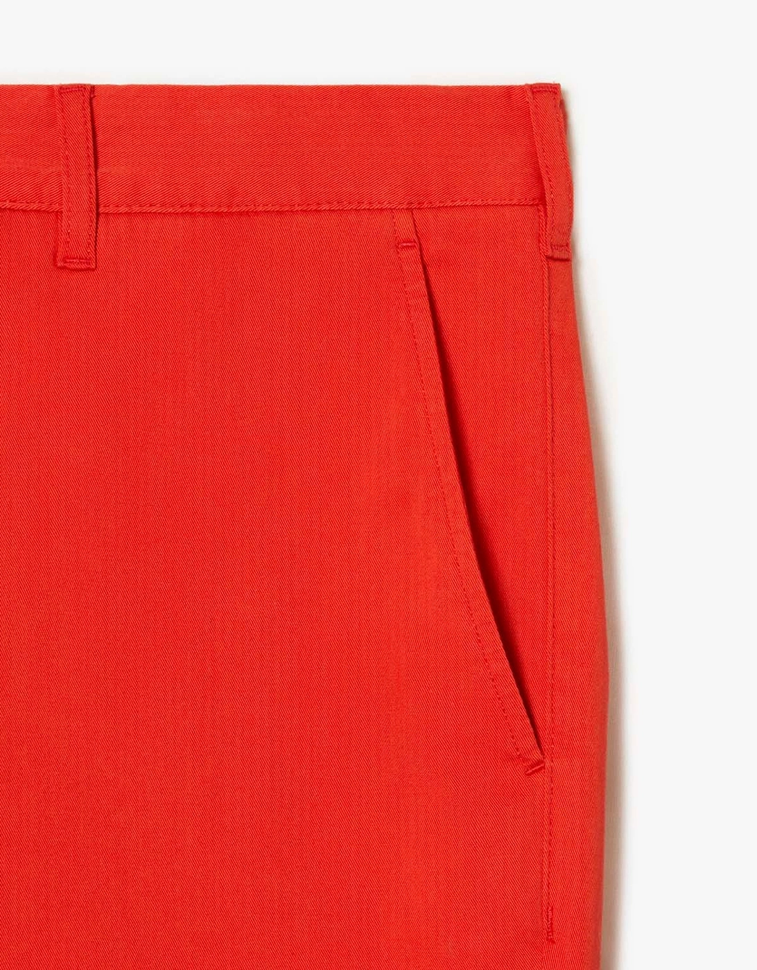 Slim Fit Stretch Cotton Bermuda Shorts