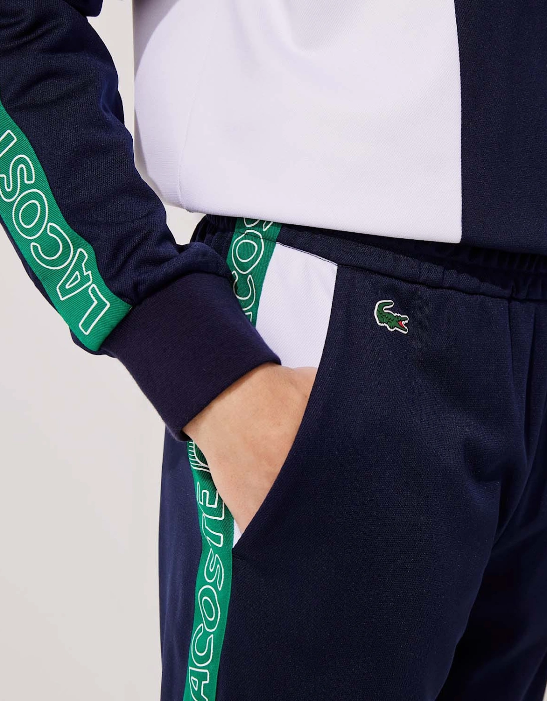 Sport Branded Bands Tracksuit Bottoms