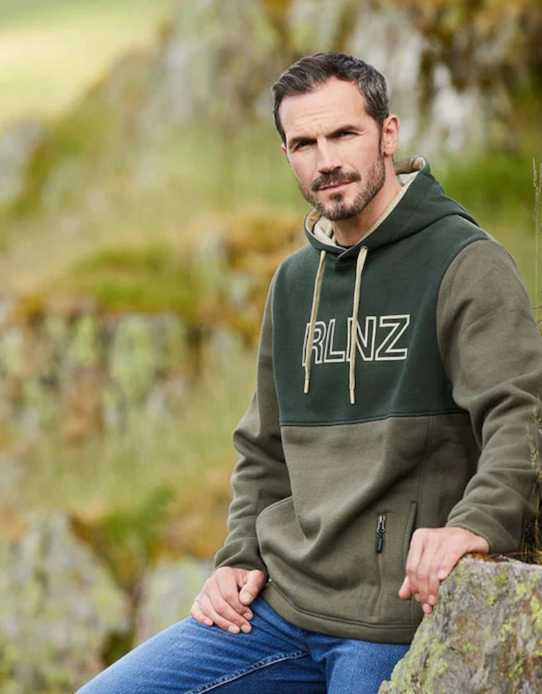 Men's South Island Hoodie Olive Mix