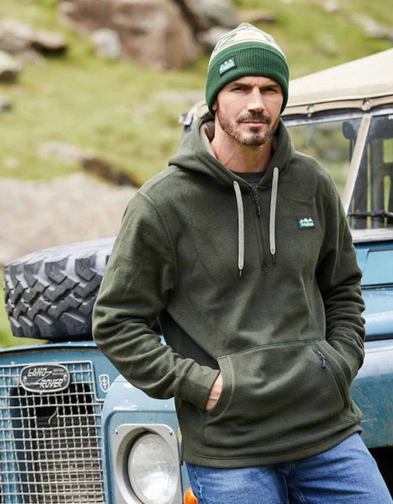 Ballistic Long Sleeved Fleece Hoodie Deep Forest