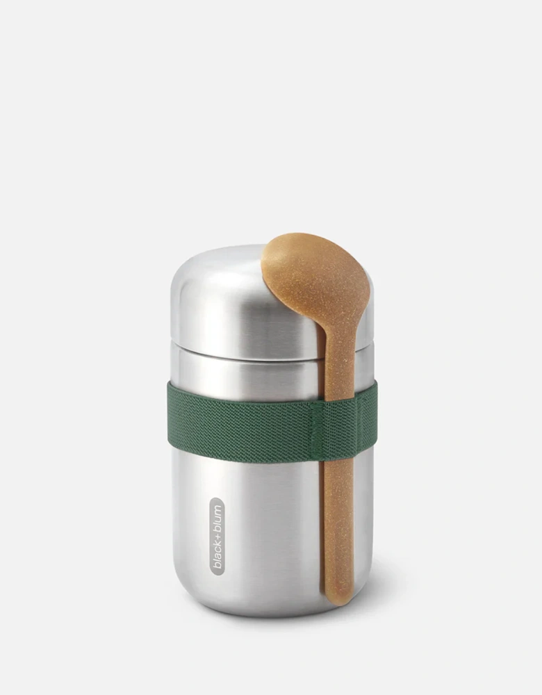 Food Flask Olive