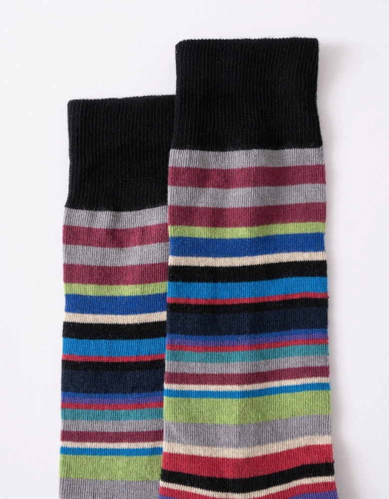 Curtis Stripe Mens Socks