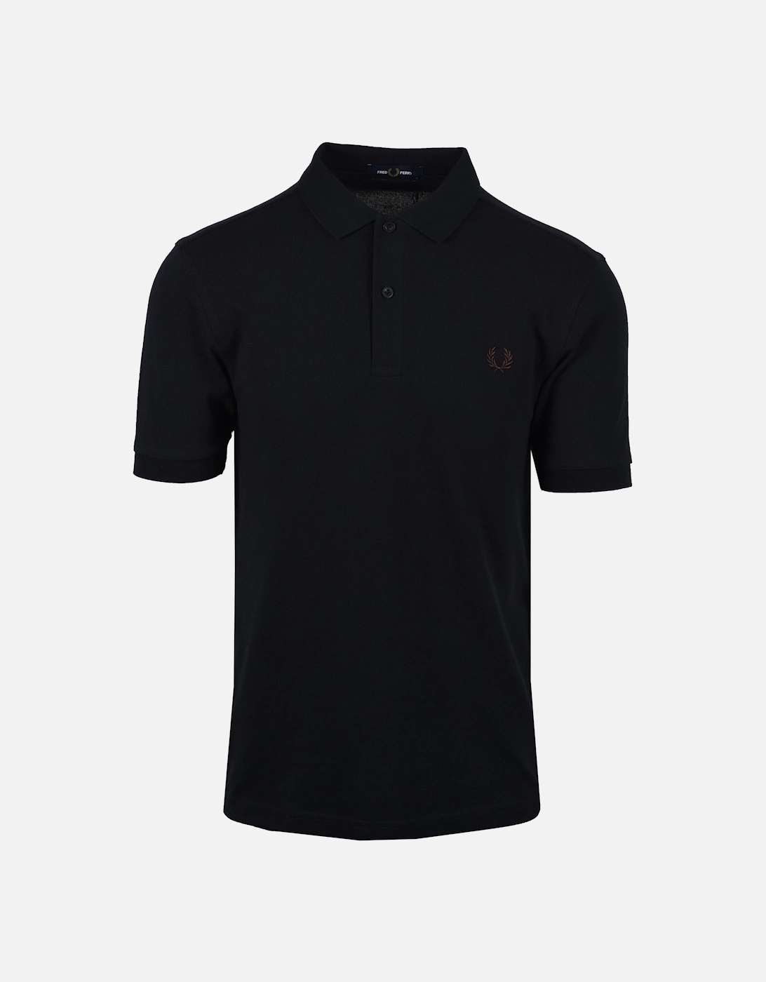 Men's Fred Perry Plain Polo Shirt Navy/Crrgroabric - Blue - Size: 44