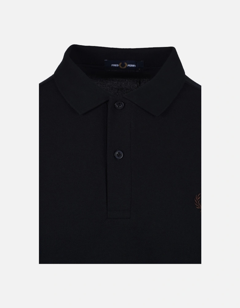 Plain Polo Shirt Navy/Crrgroabric