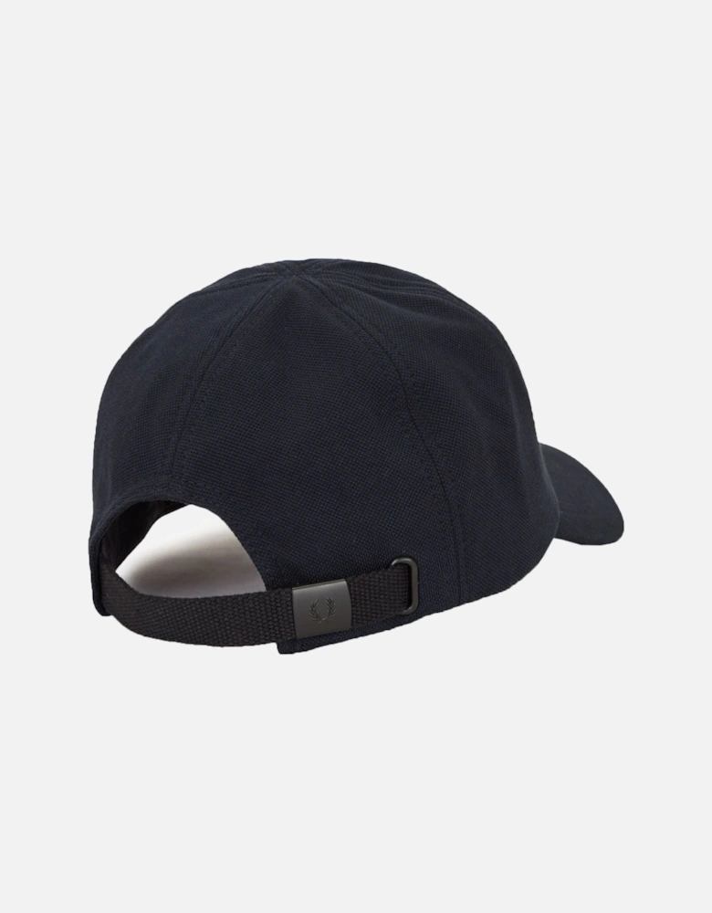 Pique Classic Cap Navy/snow White