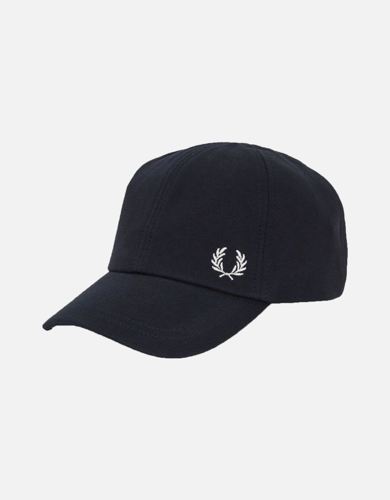 Pique Classic Cap Navy/snow White