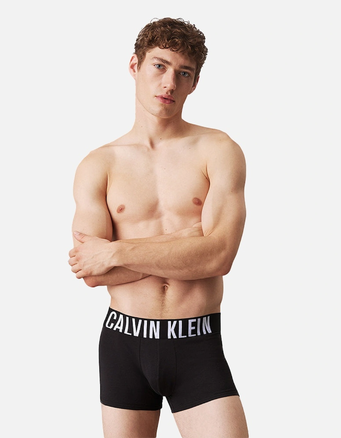3-Pack Intense Power Boxer Trunks, Black