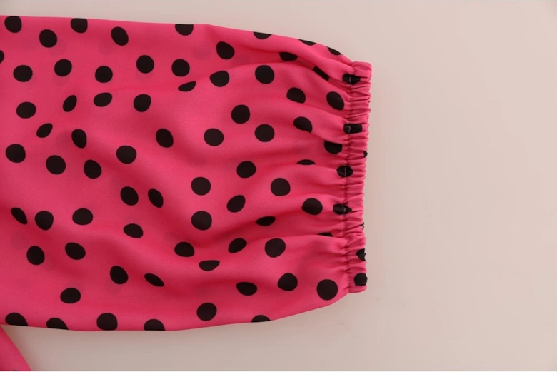 Dolce Gabbana TSH1639 Polka Dot Blouse Women - Pink T-Shirts