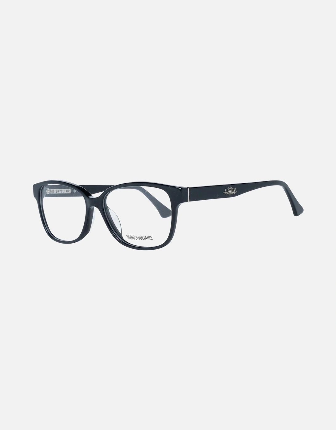 Black Plastic Rectangle Glasses with Demo Lenses Unisex Frames, 6 of 5