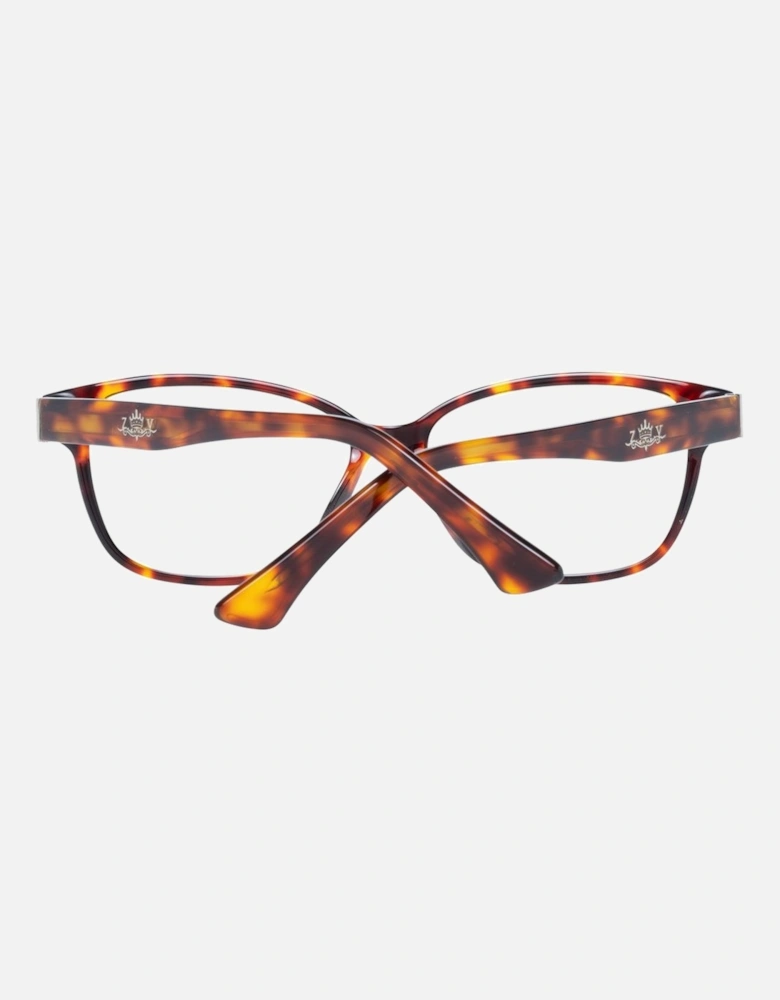 Brown Rectangle Demo Glasses with Branded Case - Unisex Frames