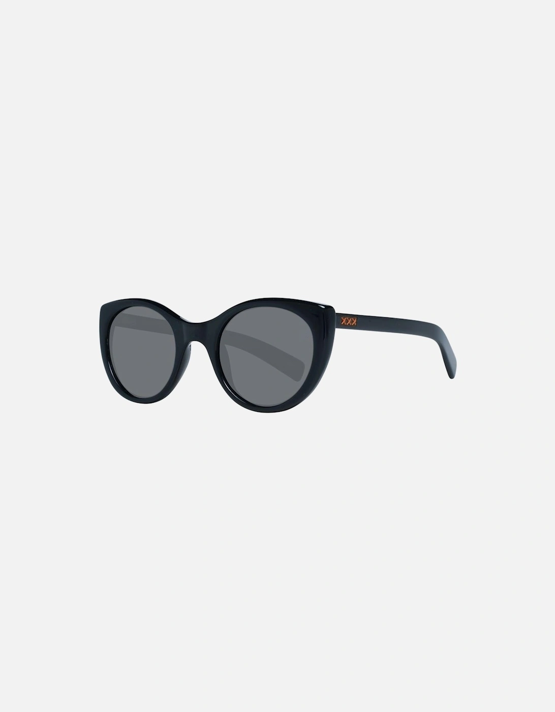 Polarized Round Full-Rim Sunglasses Unisex - Black, 6 of 5