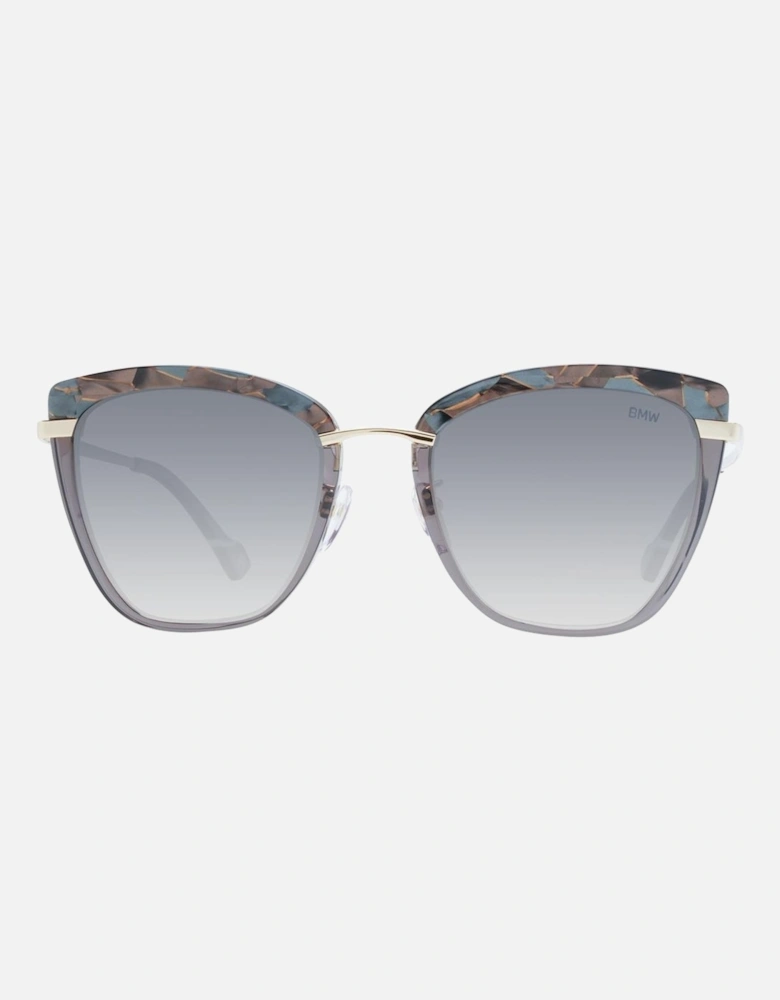 Grey Square Polarized Sunglasses with UV Protection Women - Gray