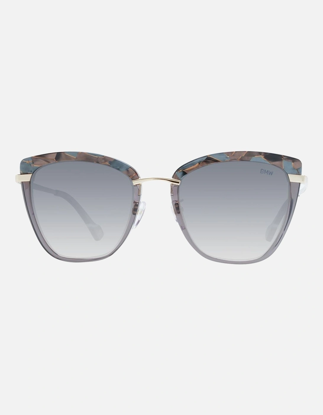 Grey Square Polarized Sunglasses with UV Protection Women - Gray