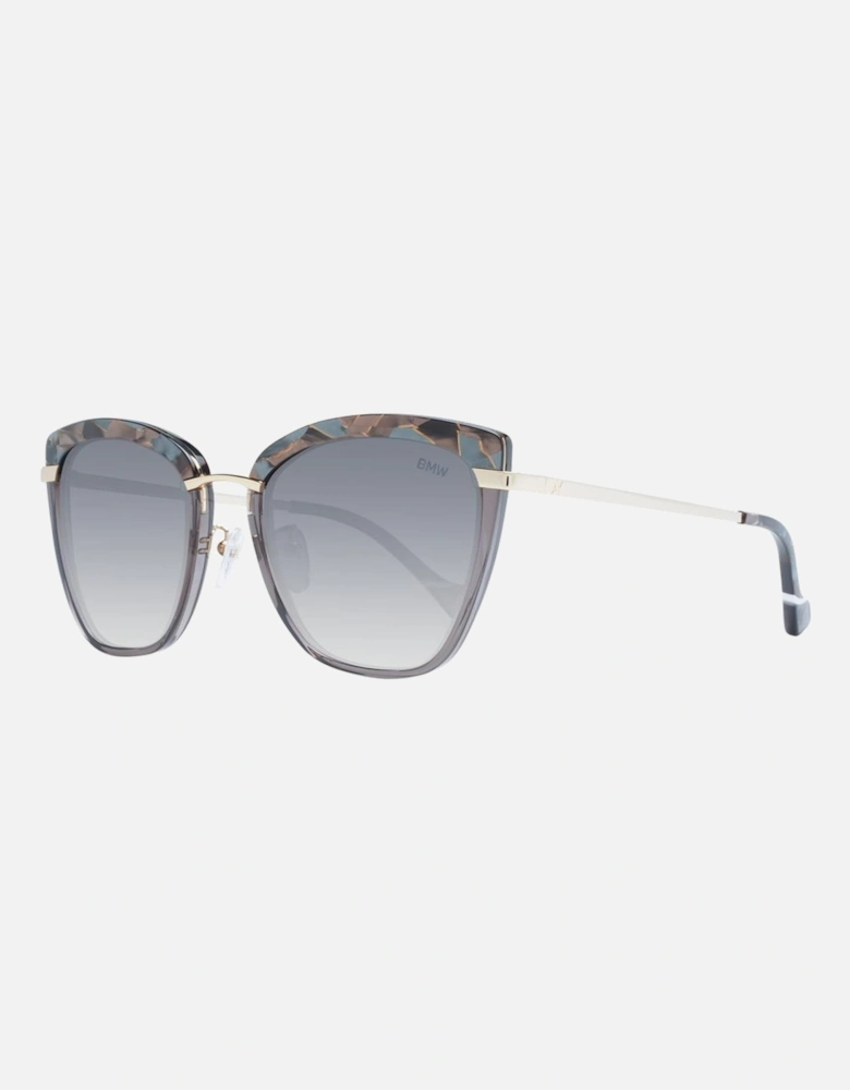 Grey Square Polarized Sunglasses with UV Protection Women - Gray