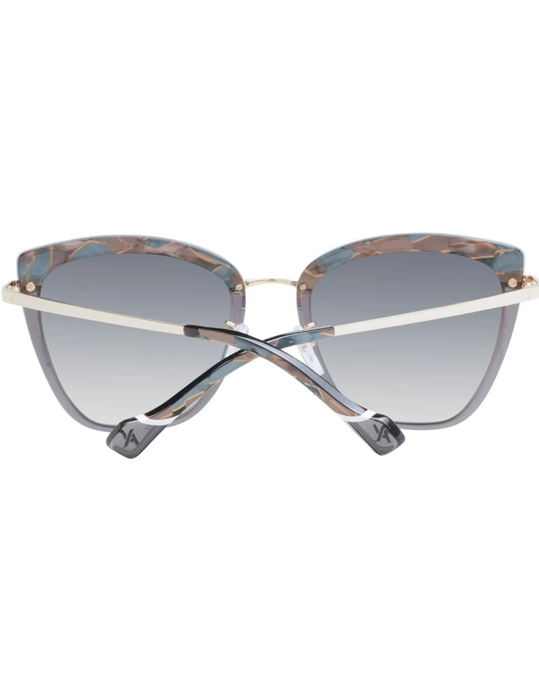 Grey Square Polarized Sunglasses with UV Protection Women - Gray