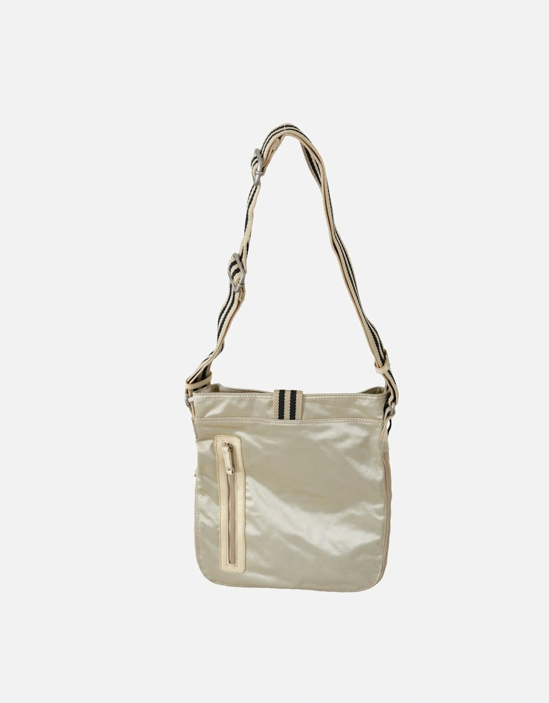 Crossbody Bag Beige Nylon Women Shoulder Bags