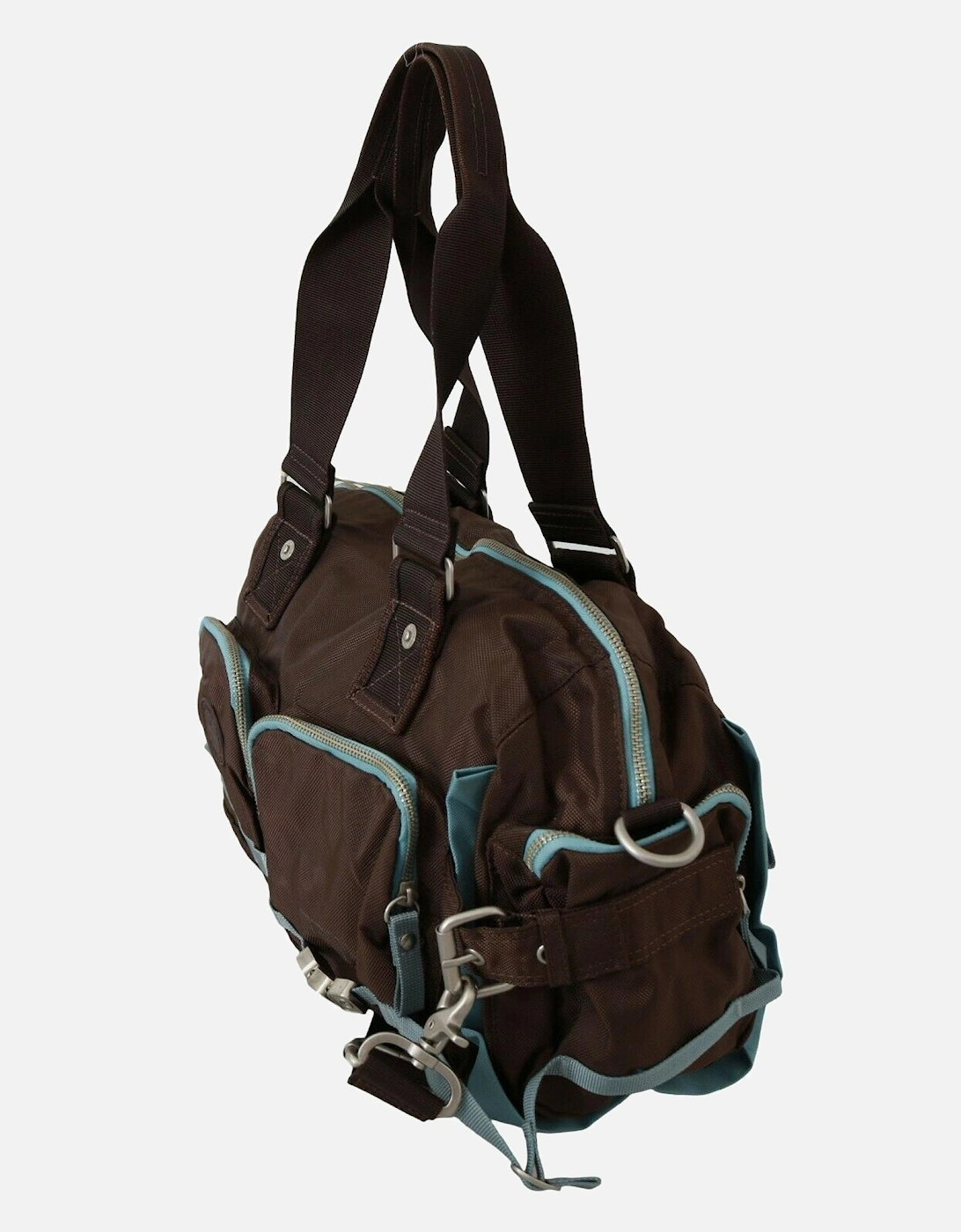Handbag Brown Nylon Casual Style Women Luggage