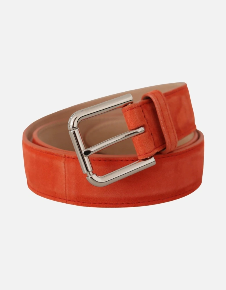 Dolce Gabbana Suede Belt Orange Women