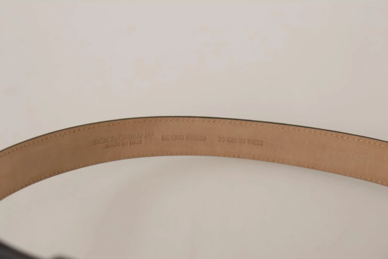 Leather Belt Gold Buckle Women - Black
