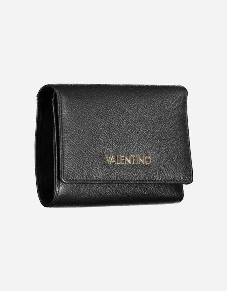 Automatic Closure Wallet with Double Card Spaces Women - Black