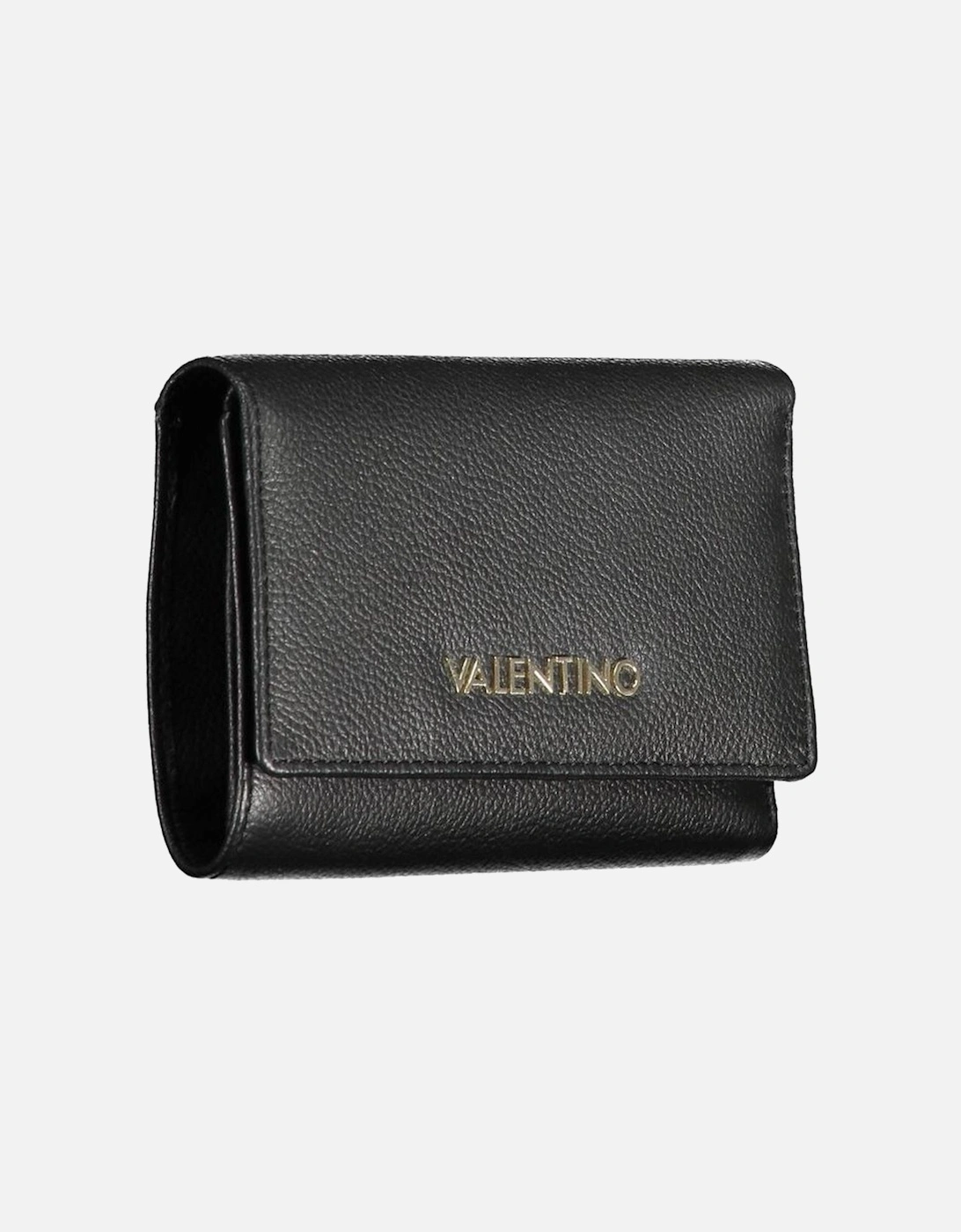Automatic Closure Wallet with Double Card Spaces Women - Black