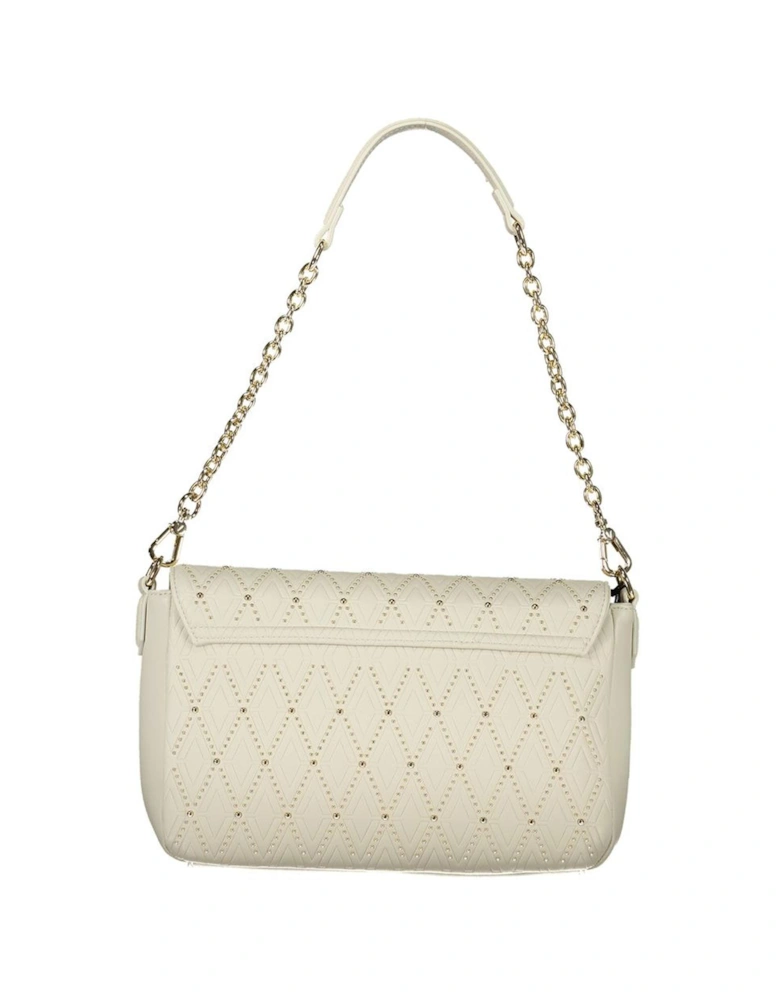 Removable Chain Handle Shoulder Bag Women - White Handbags