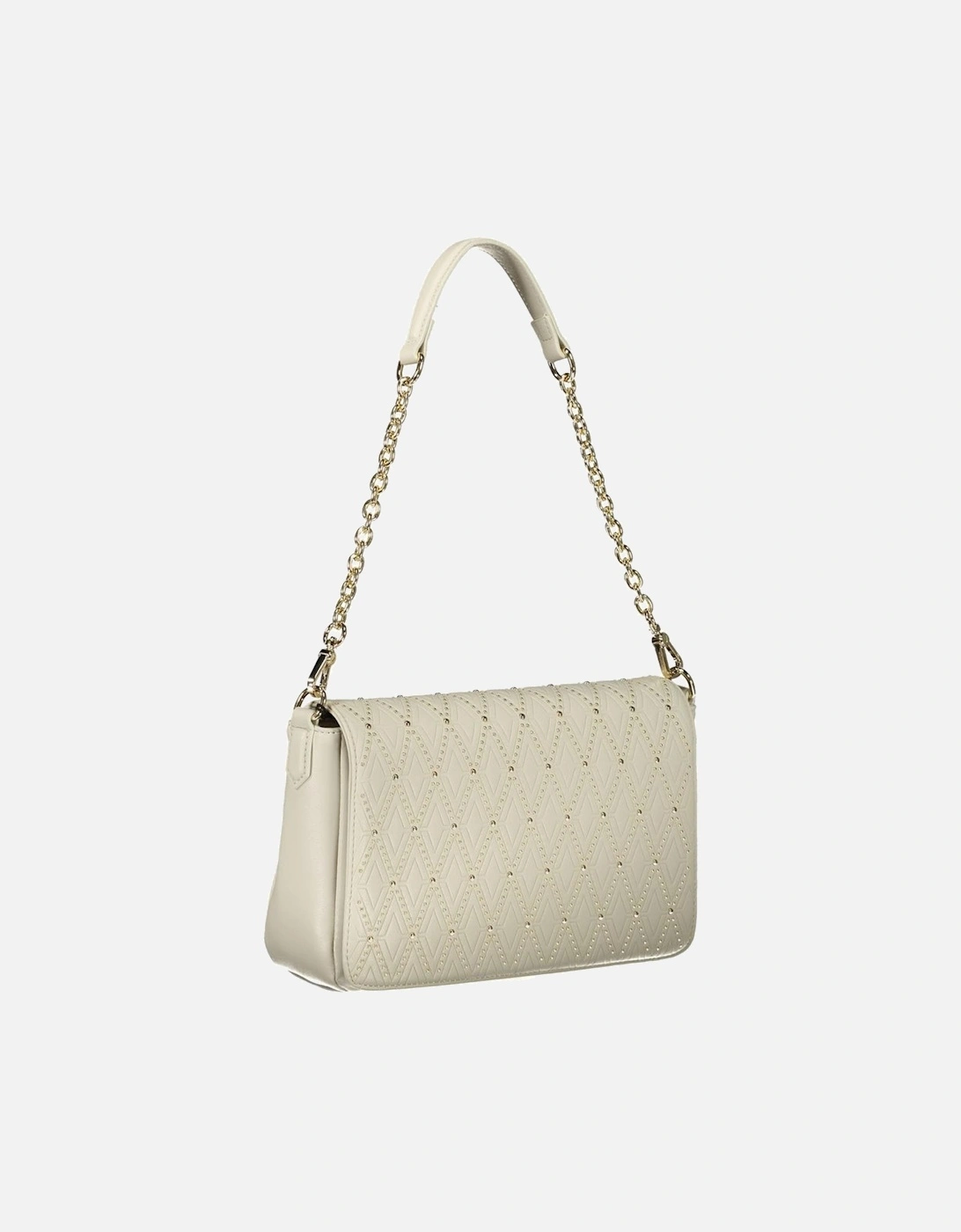 Removable Chain Handle Shoulder Bag Women - White Handbags