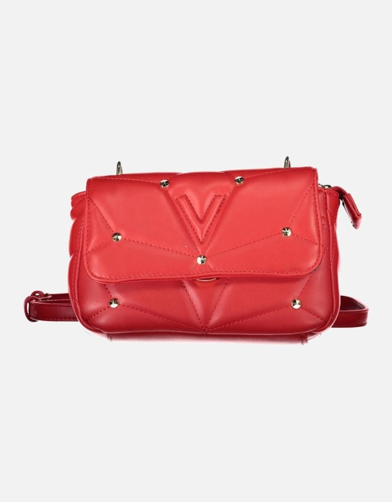 Red Polyethylene Handbag Women